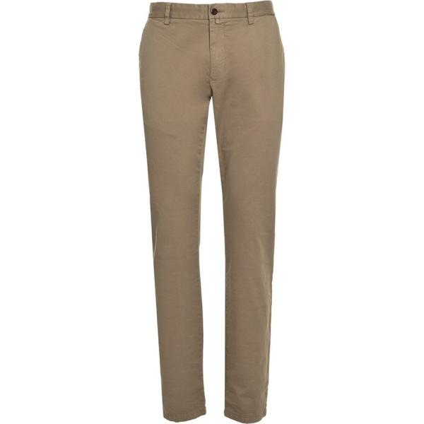 pantalone lungo Gant verde tinta unita