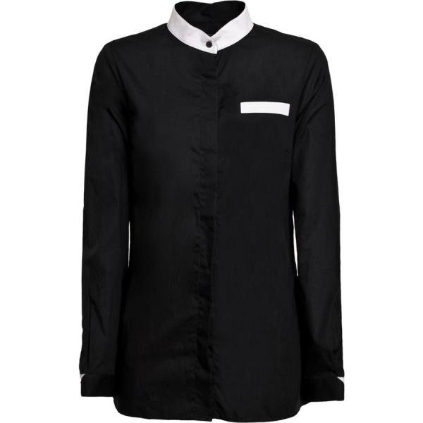 camicia Guy Laroche nero tinta unita