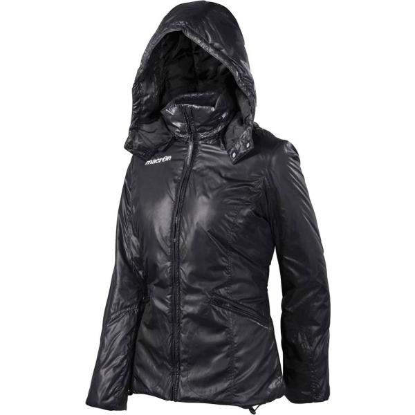 Giubbotto sport con zip e tasche nero Macron nero