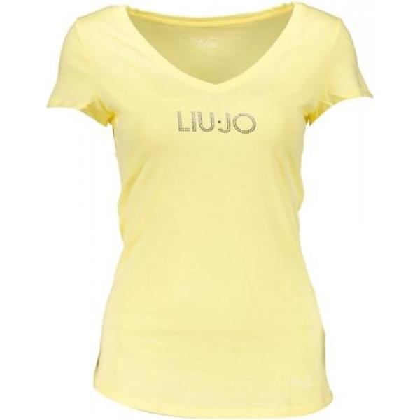 t-shirt Liu Jo giallo