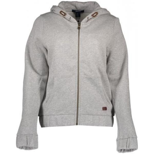 felpa con cappuccio Gant grigio