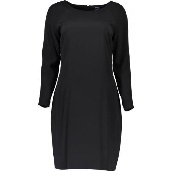 Vestito corto a maniche lunghe con zip nero Gant nero