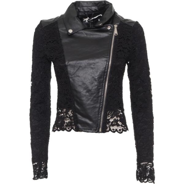 Giubbotto con pizzo nero Guess nero