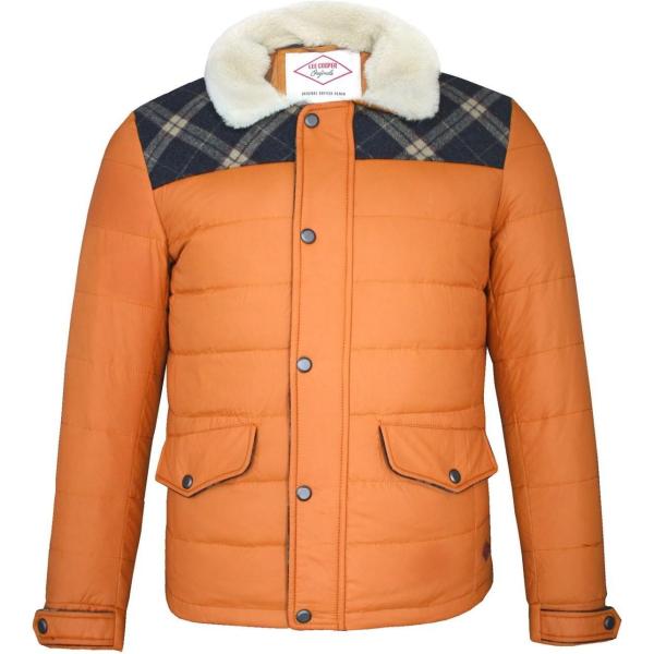 giubbotto Lee Cooper arancione military