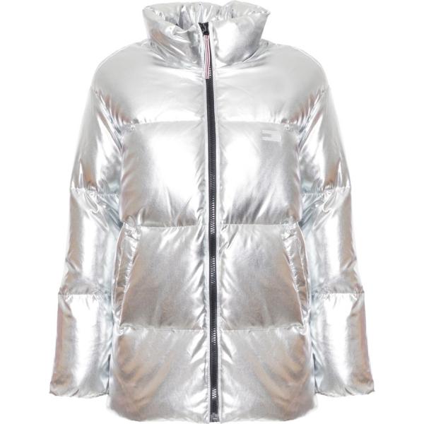 Giubbotto argento Tommy Hilfiger grigio