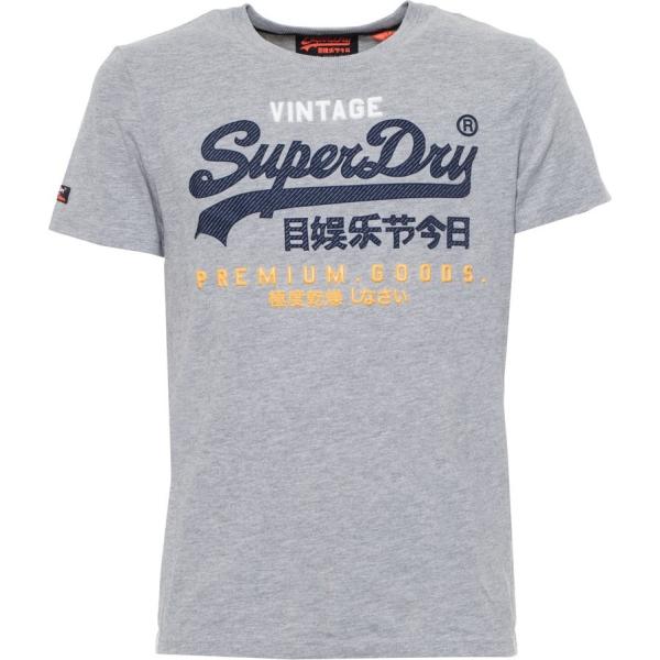 t-shirt Superdry grigio