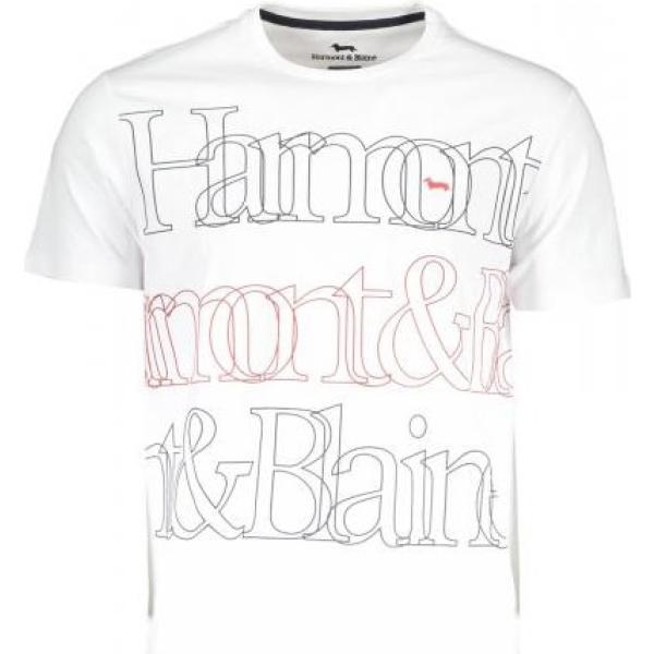 t-shirt Harmont & Blaine bianco