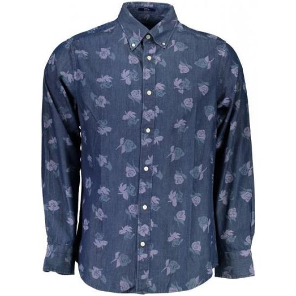 camicia Gant blu