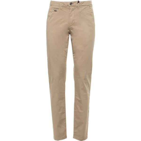 pantalone lungo Guess marrone tinta unita