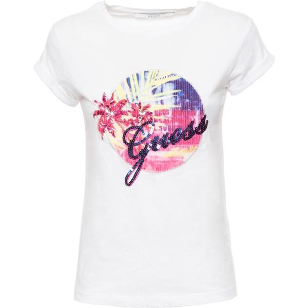 t-shirt Guess bianco