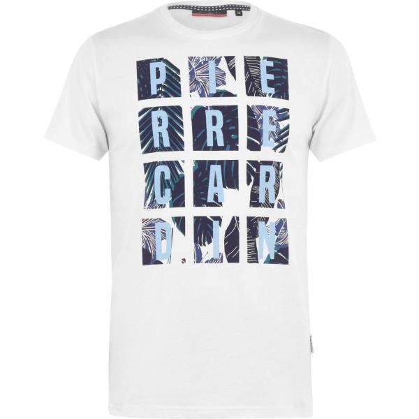 t-shirt Pierre Cardin bianco