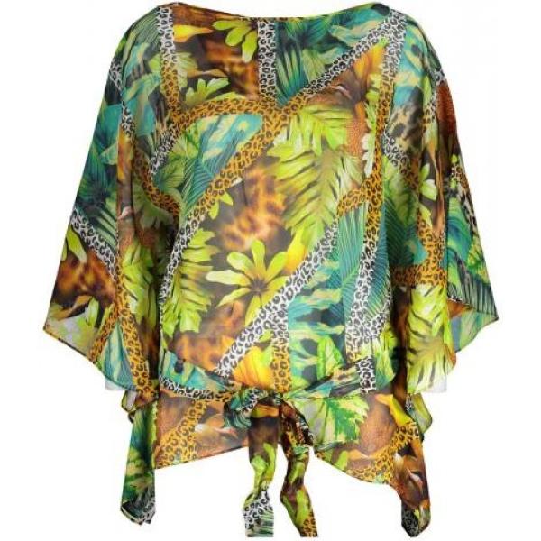 camicie a manica corta Guess verde