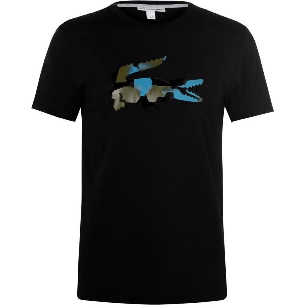 t-shirt Lacoste nero