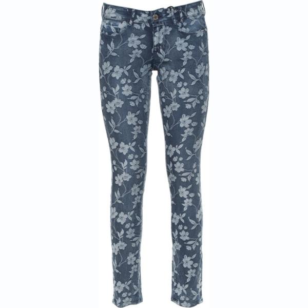 jeans Guess multicolore a fiori
