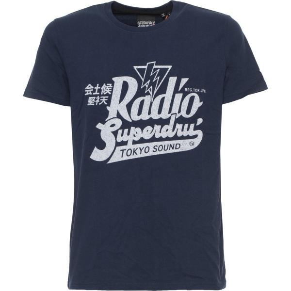 t-shirt Superdry blu