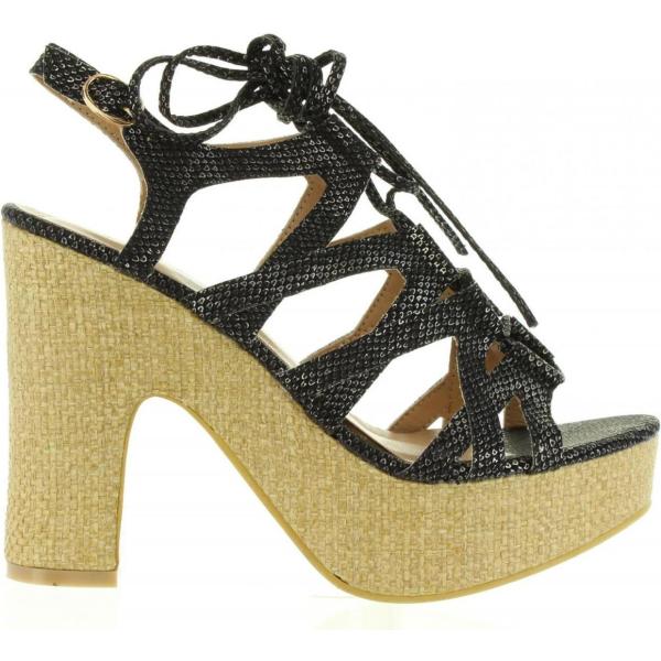 sandali Refresh nero serpente