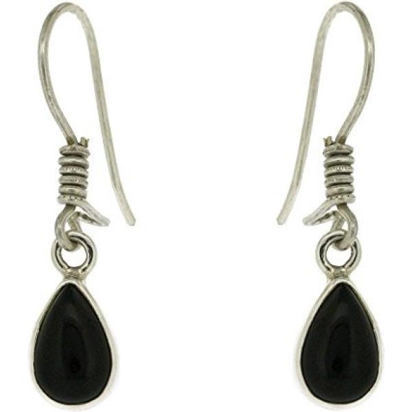 boucles doreilles Nova Silver noir