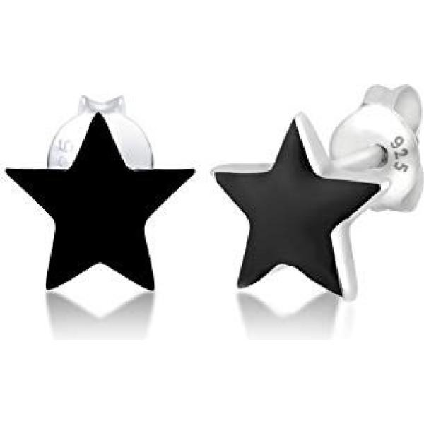 Boucles doreilles Elli noir