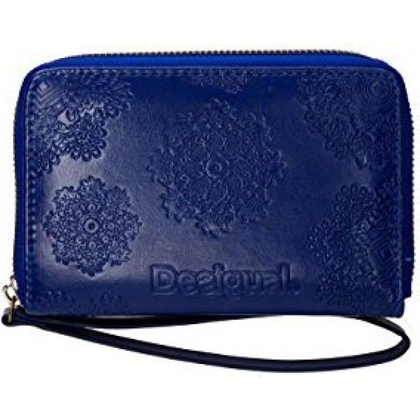 portefeuille Desigual bleu