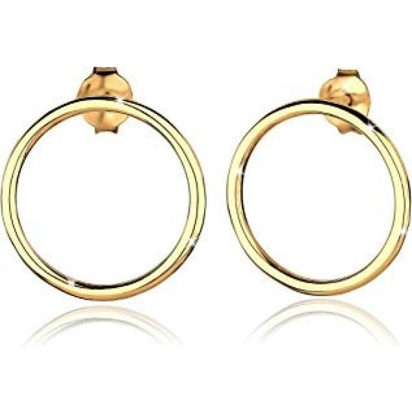 boucles doreilles Elli blanc