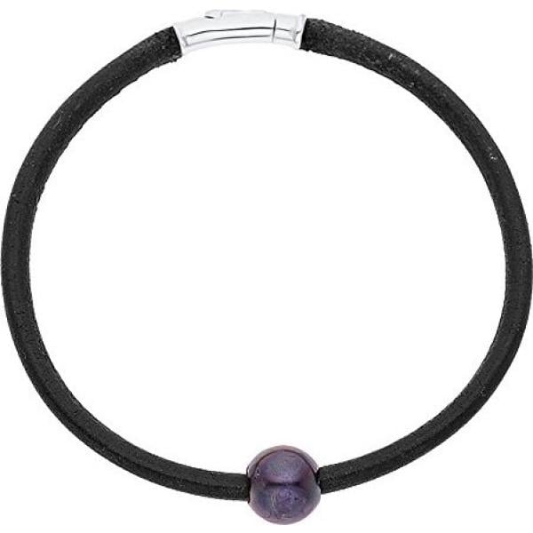 bracelets Pearls & Colors noir