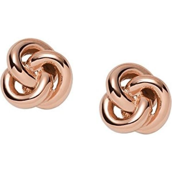 Boucles doreilles Fossil jaune