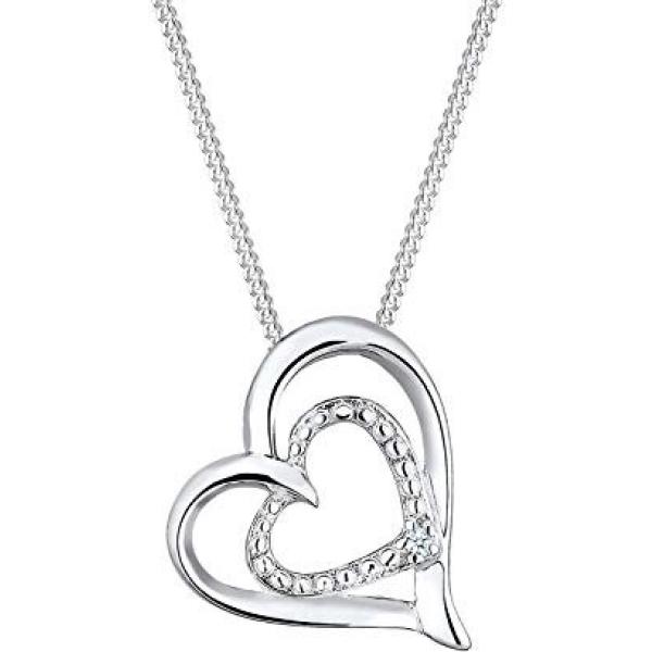 colliers Diamore blanc
