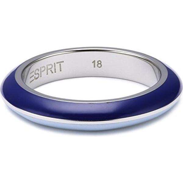 Bague femme bleu acier inox Esprit Bantoa