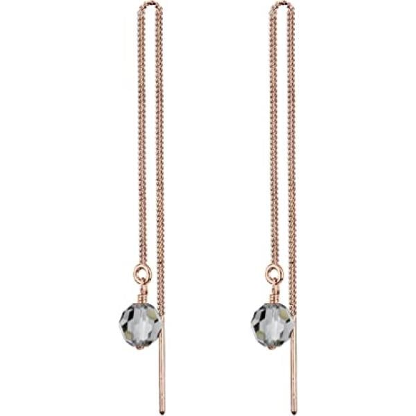 boucles doreilles Elli blanc