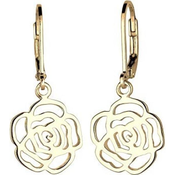 boucles doreilles Elli jaune