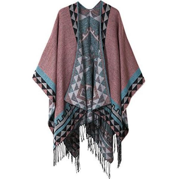 Vestes, blazers et manteaux Urban GoCo violet géométrique