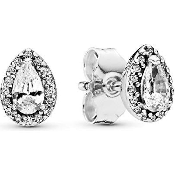 boucles doreilles Pandora gris