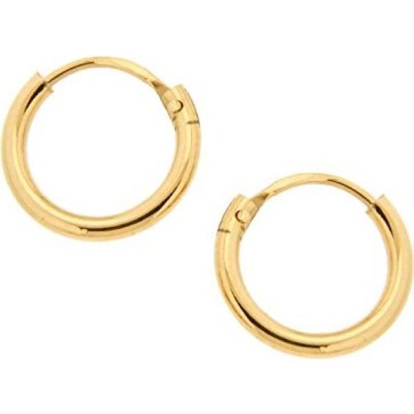 boucles doreilles Bijoux pour tous jaune