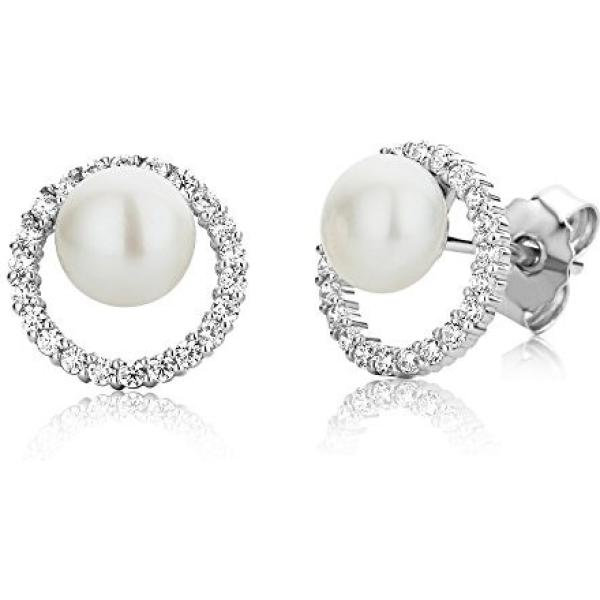 Boucles doreilles Miore gris