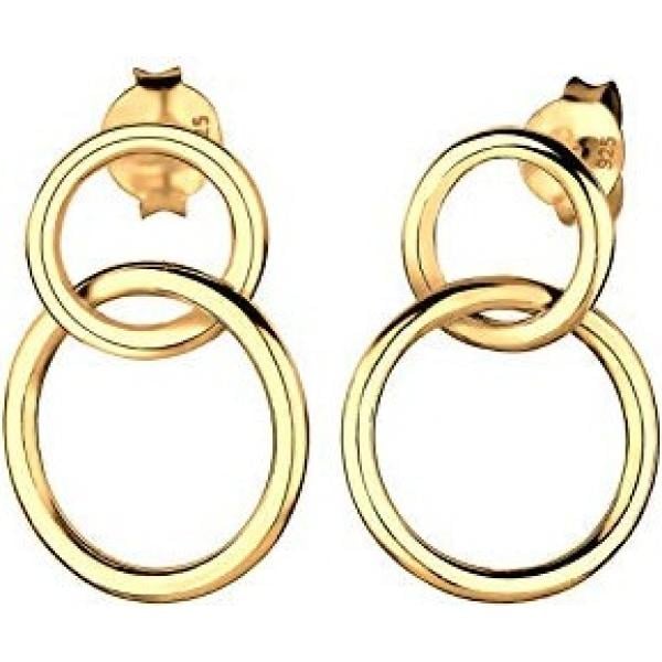 boucles doreilles Elli jaune