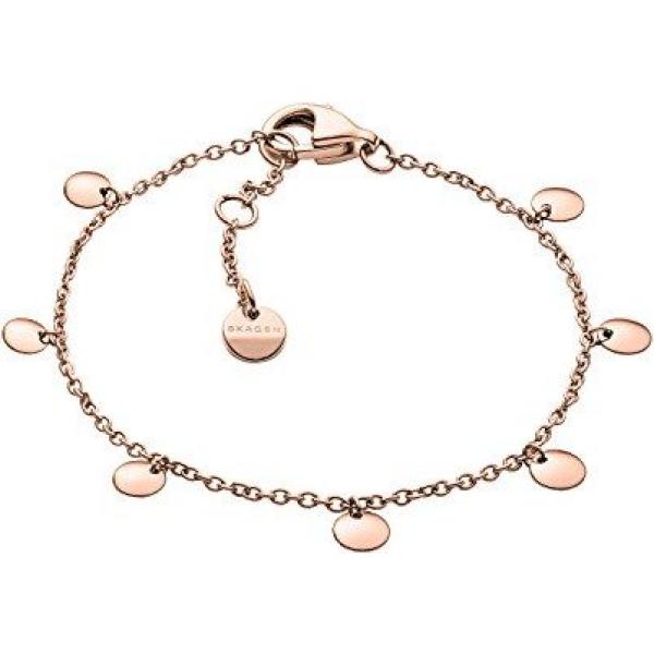 bracelets avec cabochons Skagen rose