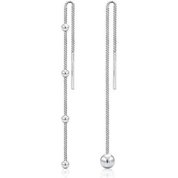 boucles doreilles Elli blanc