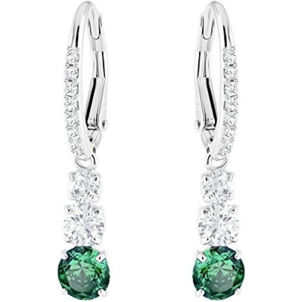 Boucles doreilles Swarovski vert