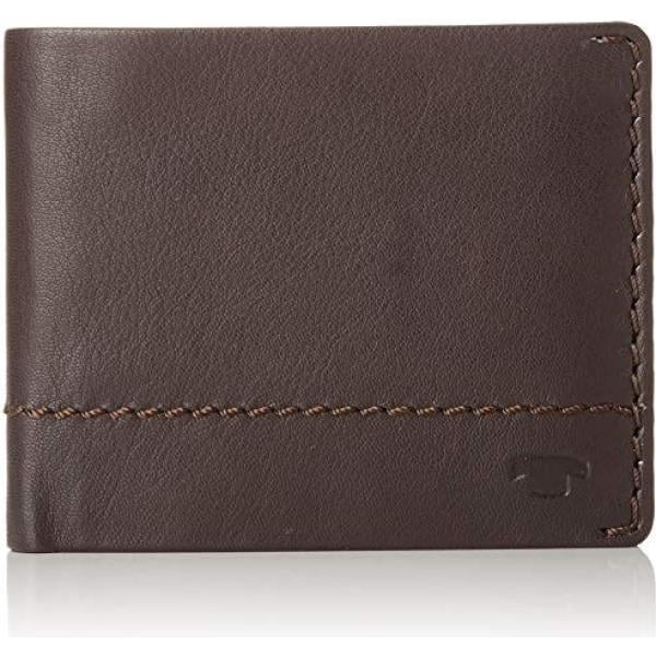 Porte-feuilles et porte-monnaie in denim marrone Tom Tailor marron