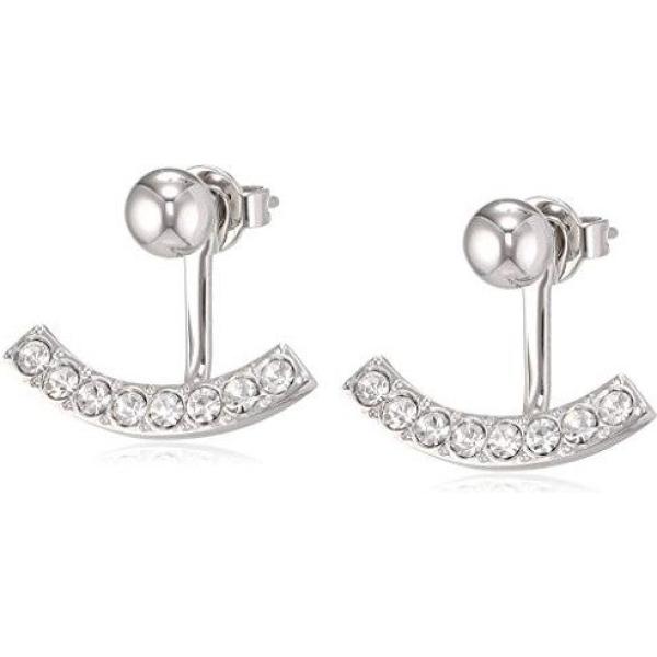 boucles doreilles Tommy Hilfiger gris