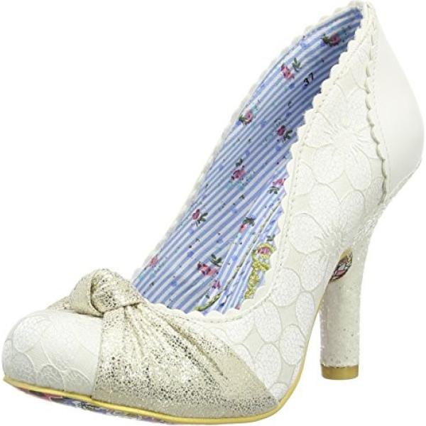 Pantalone bianco e crema Irregular Choice
