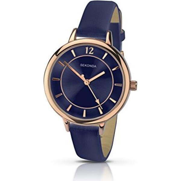 montre Sekonda bleu