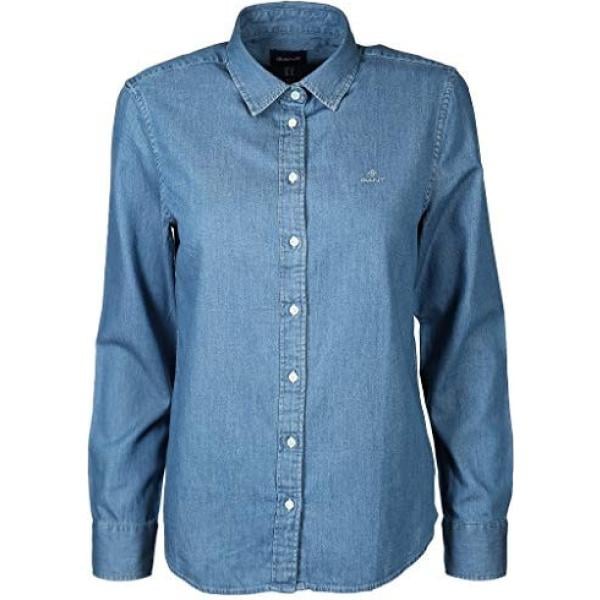 Chemises Gant bleu