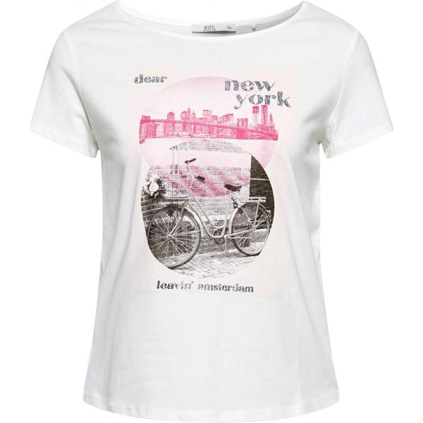 T-shirts et polos Edc by Esprit blanc imprimé