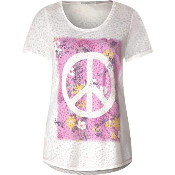 t-shirt Cecil multicolore imprimé