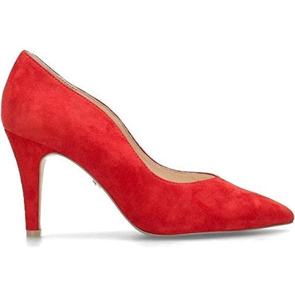 Chaussures à talons Caprice rouge