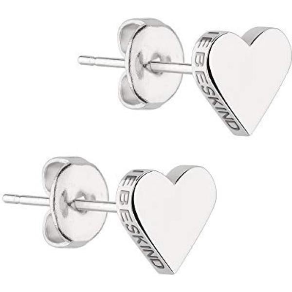 boucles doreilles Liebeskind Berlin blanc