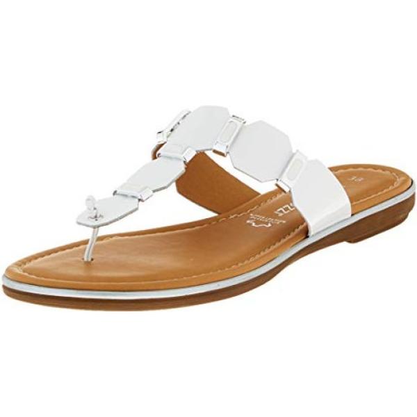 pantoufles Marco Tozzi blanc