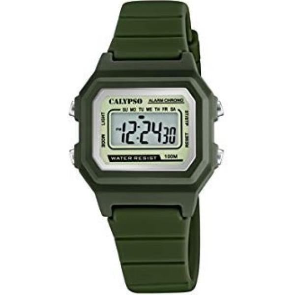 montres numériques Calypso vert