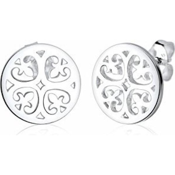 boucles doreilles Elli blanc
